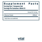 Vital Nutrients Mannose Powder - 50g - image 2