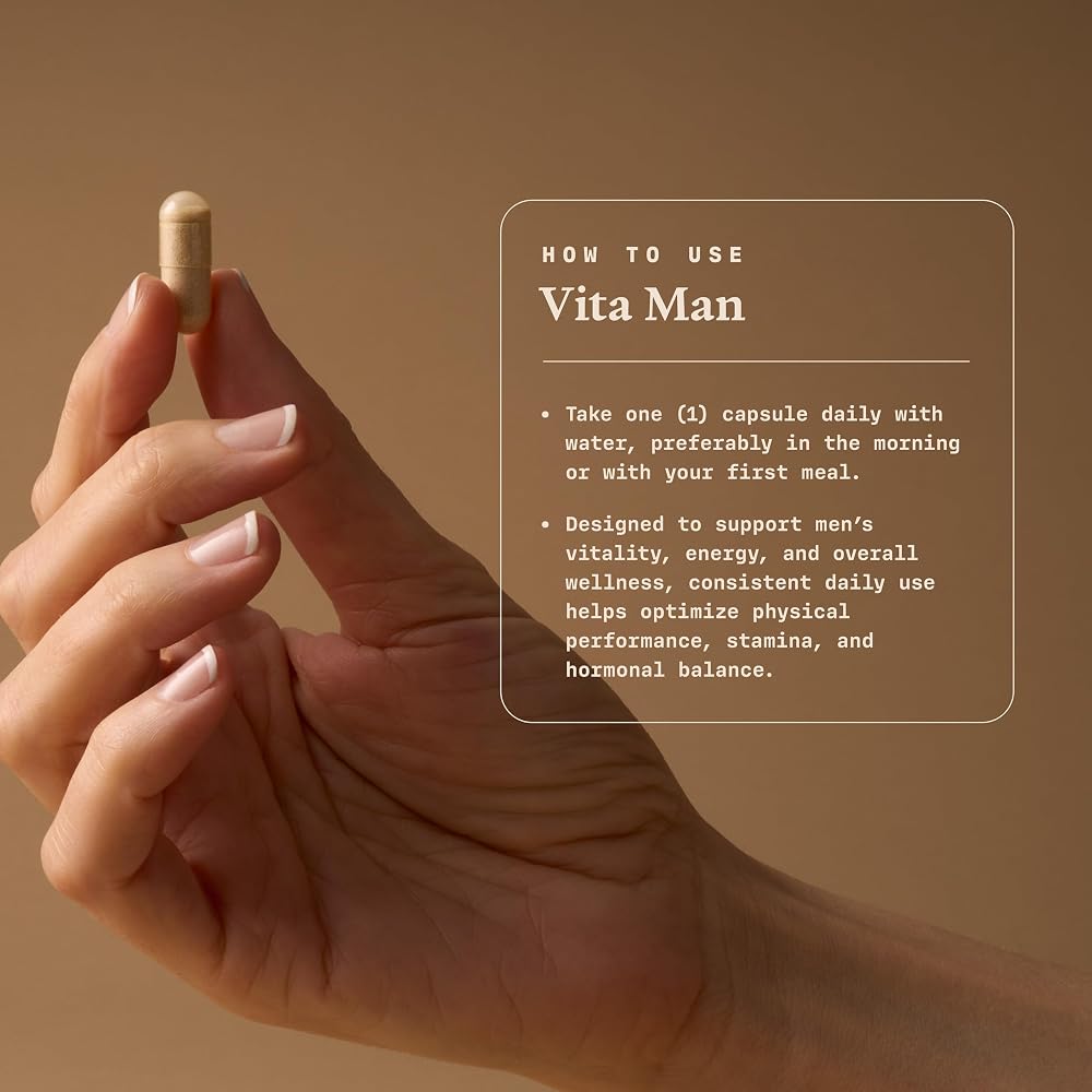 Ultra Life Sport VITA Man Premium Men's Multivitamin - 30 Capsules - image 4