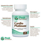 Peak Pure & Natural Cardio Platinum Heart Support - 30 Servings - image 3