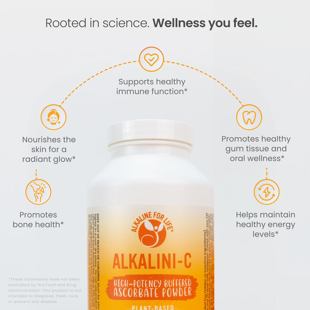 Alkaline for Life Alkalini-C Buffered Vitamin C Powder