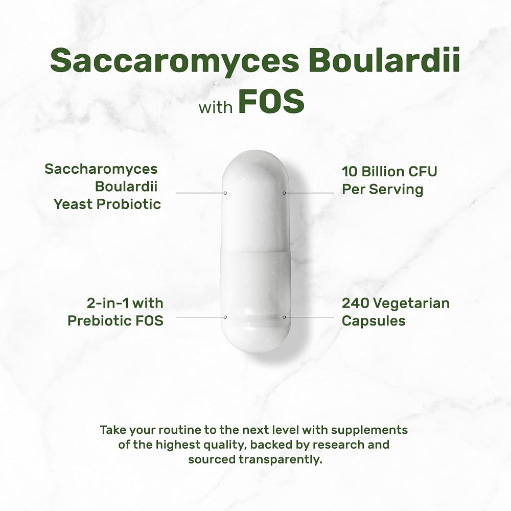 DEAL SUPPLEMENT Saccharomyces Boulardii Probiotics 10 Billion CFU - image 3