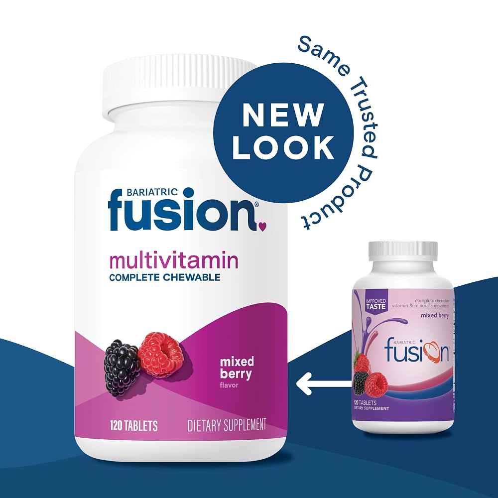Bariatric Fusion Bariatric Multivitamin Mixed Berry - 120 Tablets - image 9