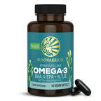Sunwarrior Vegan Omega 3 DHA & EPA Algal Oil Softgels - 60 Count