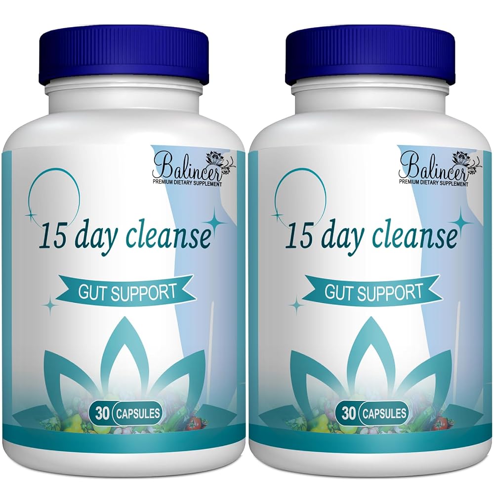 Balincer 15 Day Cleanse, Gut and Colon Support, Advanced 15 Day Gut