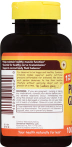 Sundance Potassium Gluconate 595 mg - 100 Caplets - image 2