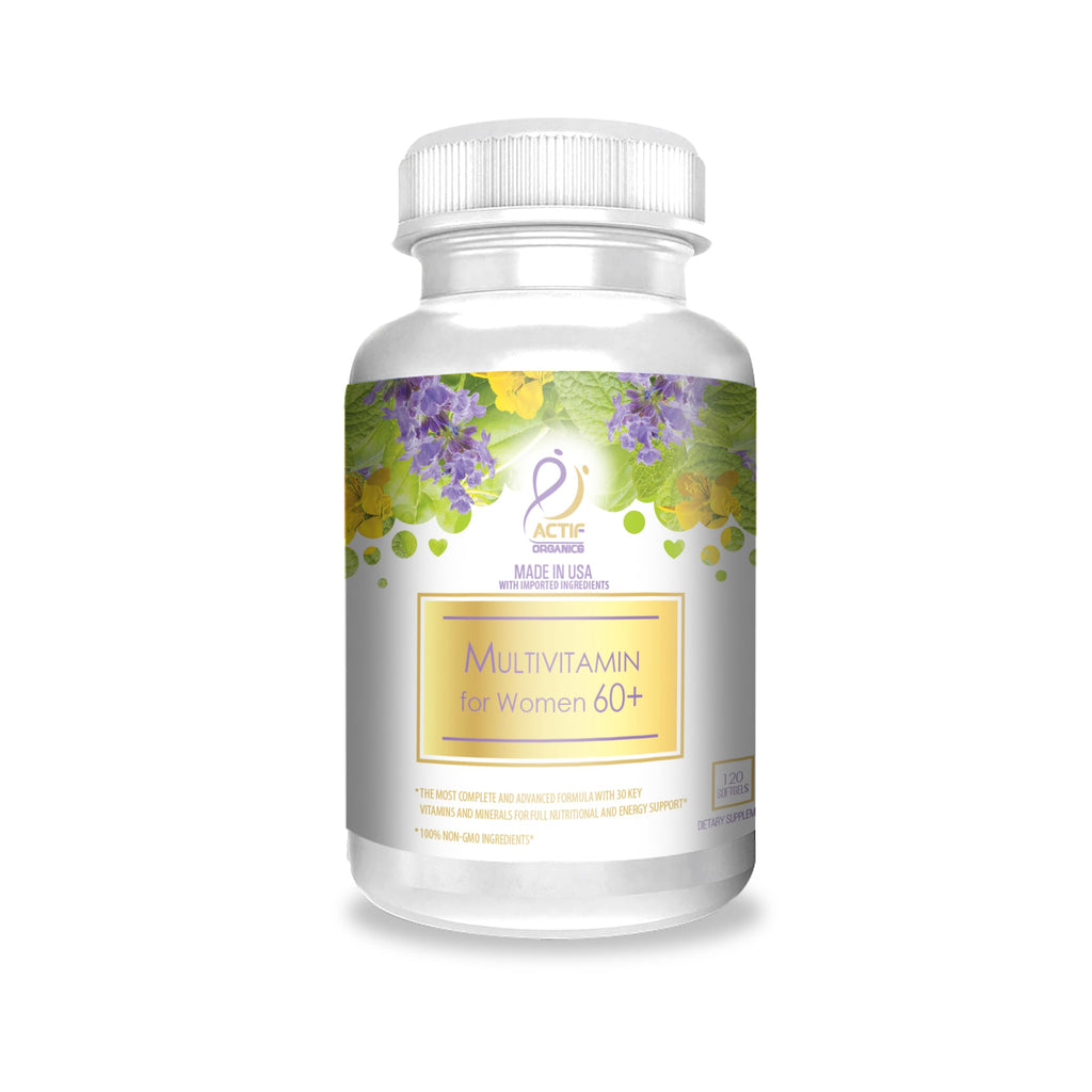 ACTIF Multivitamin for Women Age 60+ - 120 Tablets