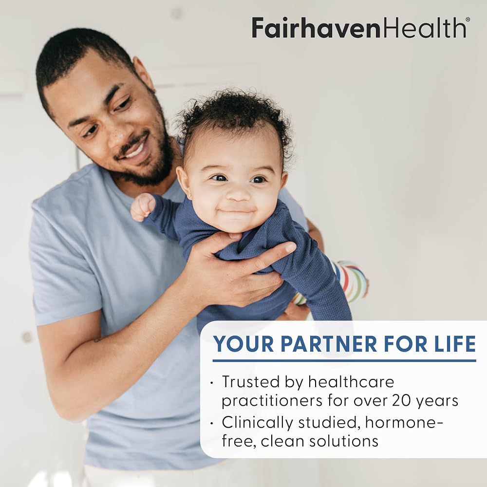 Fairhaven Health FertilAid & MotilityBoost Male Fertility - 150 Capsules - image 9