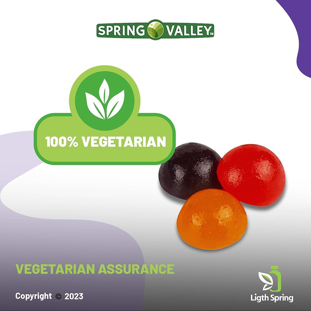 Spring Valley Vegetarian Melatonin Gummies for Kids Sleep Support - 60 Gummies - image 5