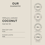 VINEVIDA MCT Coconut Carrier Oil 4 oz - Undiluted MCT Coconut Oil 4