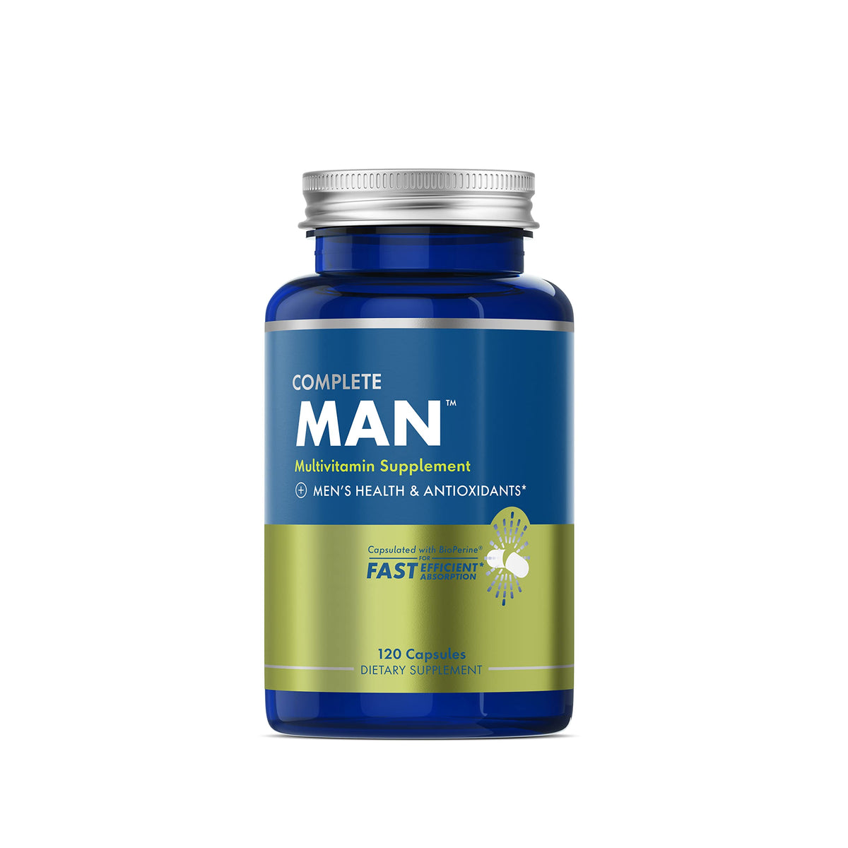 Complete Nutrition Complete Man Multivitamin - 120 Capsules