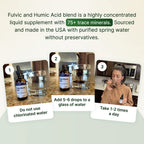 AgeImmune Fulvic Acid Humic Acid 500 mg - 2 Fl Oz - image 4