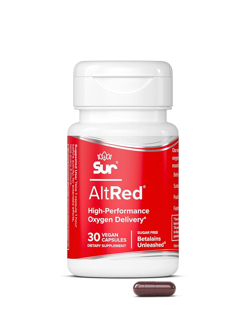 Sur Nutrition AltRed Beet Root Capsules for Muscle Recovery - image 2