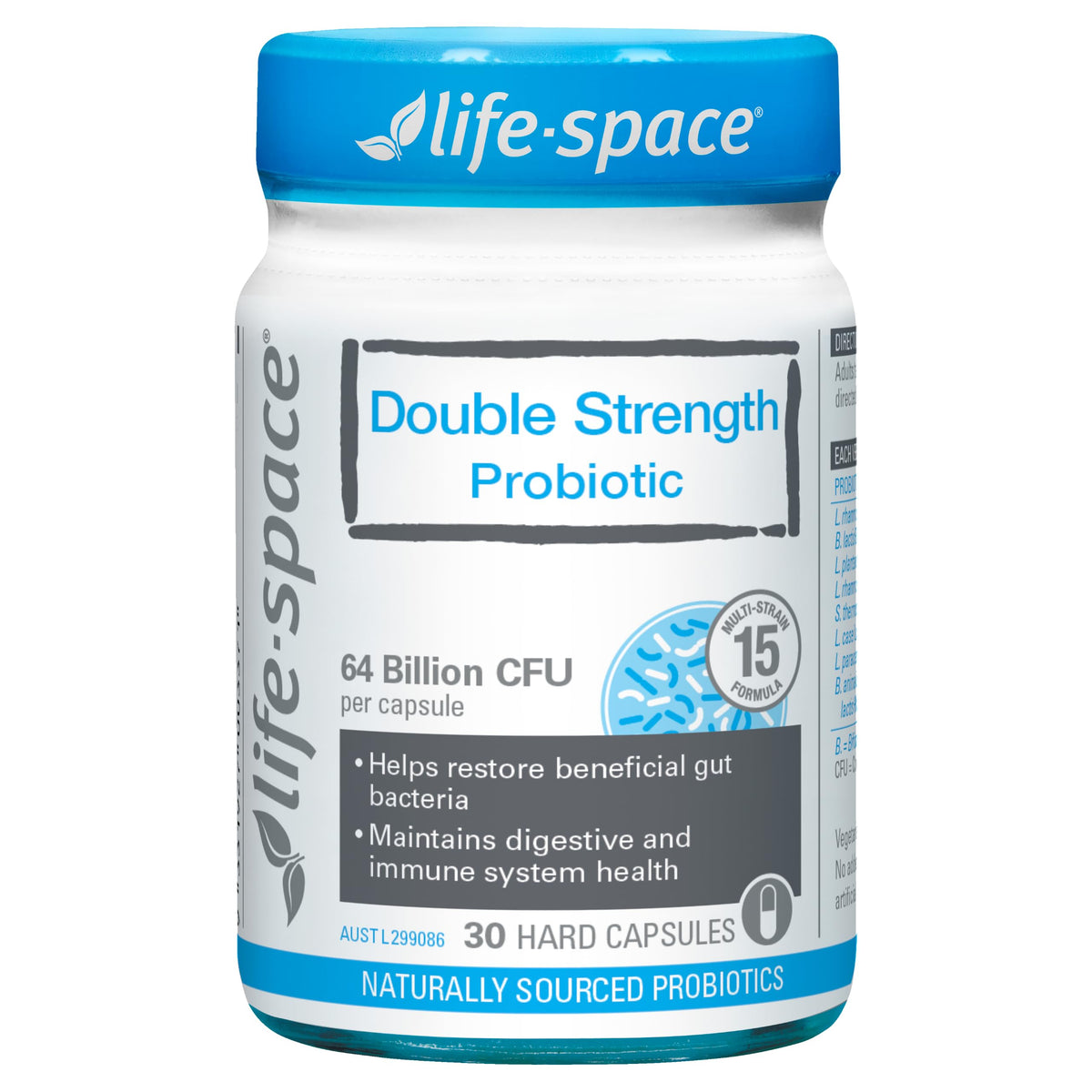 Life-Space Double Strength Probiotic - 30 Capsules