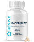 Revive MD Vitamin B Complex for Energy & Brain Function - 60 Capsules