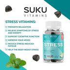 SUKU Stress Gummies with GABA, L-Theanine & Lemon Balm - 50 Count - image 7