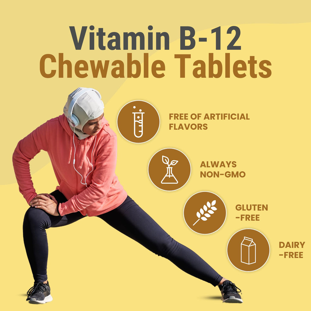 Zaytun Halal Vitamin B12 1000mcg Energy Support - 120 Tablets - image 5
