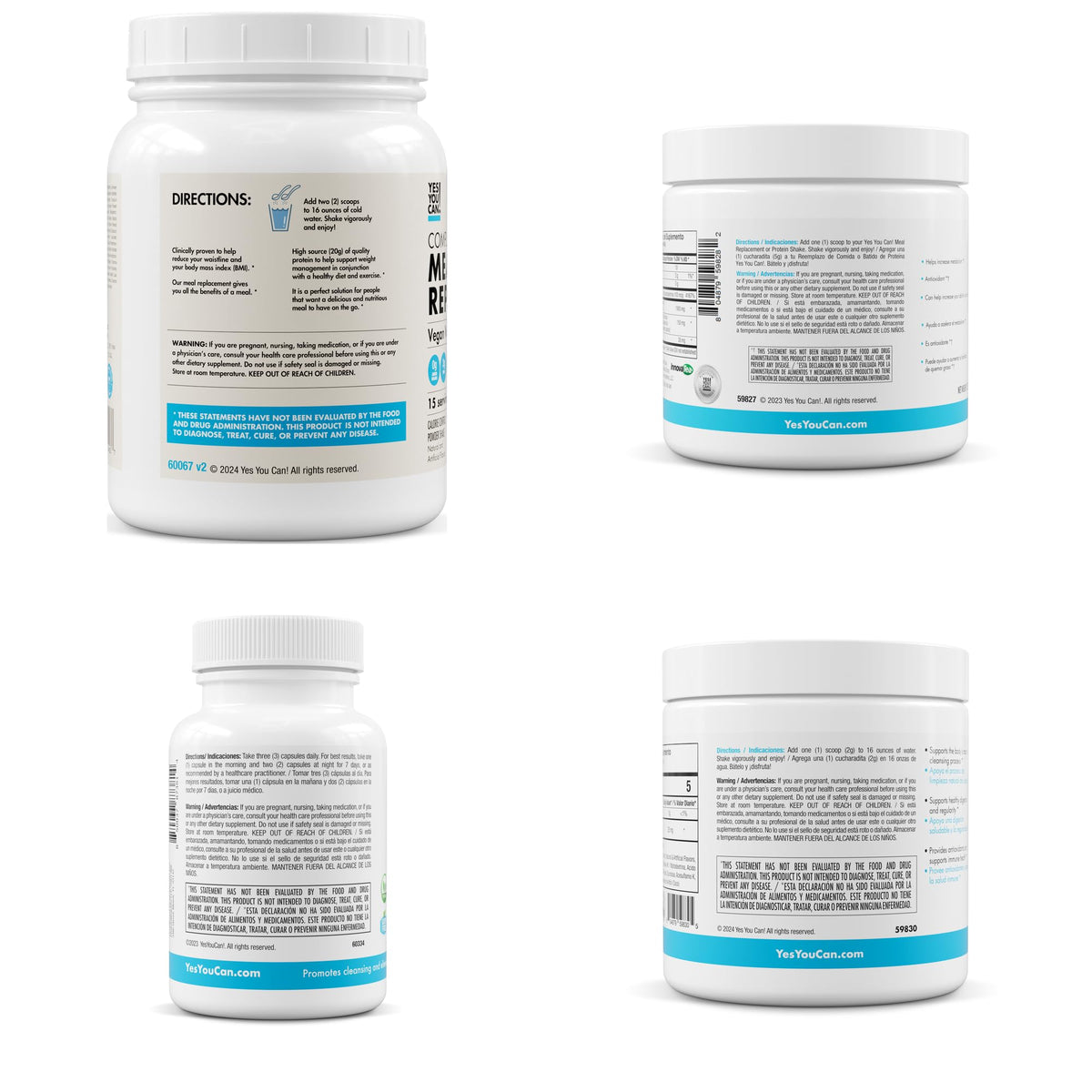 Yes You Can! Detox Plus Kit 5-in-1 Wellness - 5 Powders - image 8
