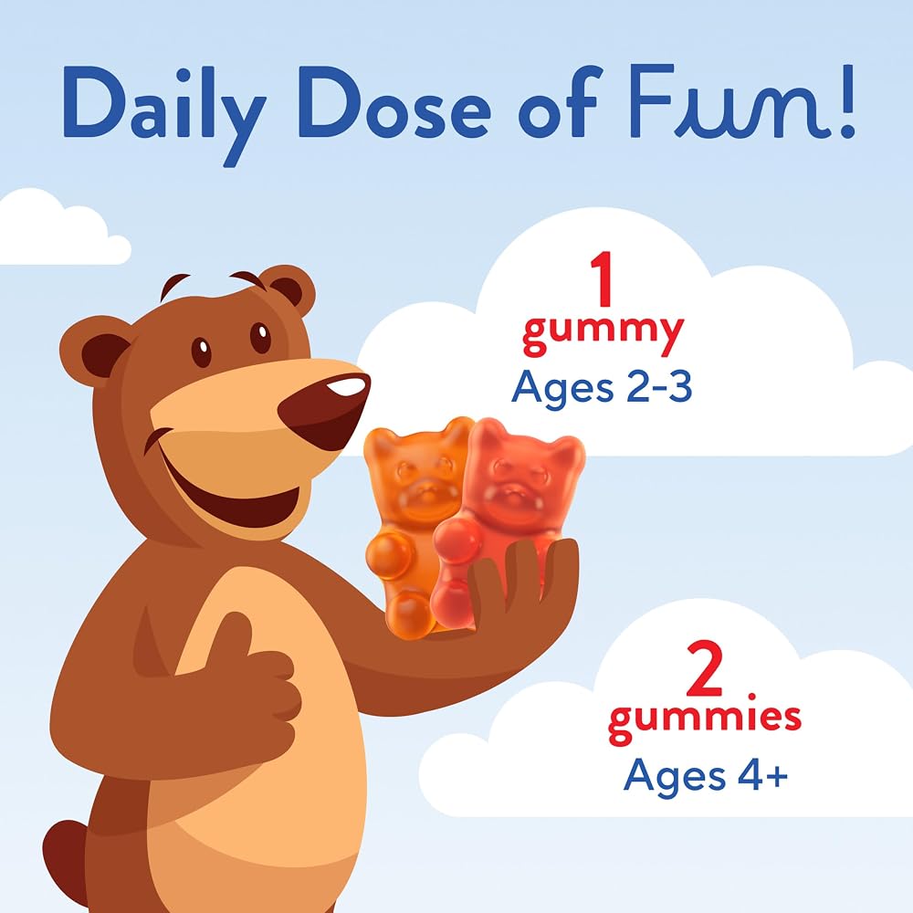 Lil Critters Kids Multivitamin Plus Fiber Gummies No Sugar Added - 100 Count - image 5