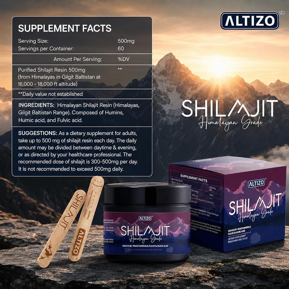 Altizo Himalayan Shilajit Resin Daily Wellness Support - 30g - image 4