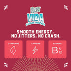 KLASS VIDA Hydration + Energy Sugar-Free Powder Packets Electrolyte