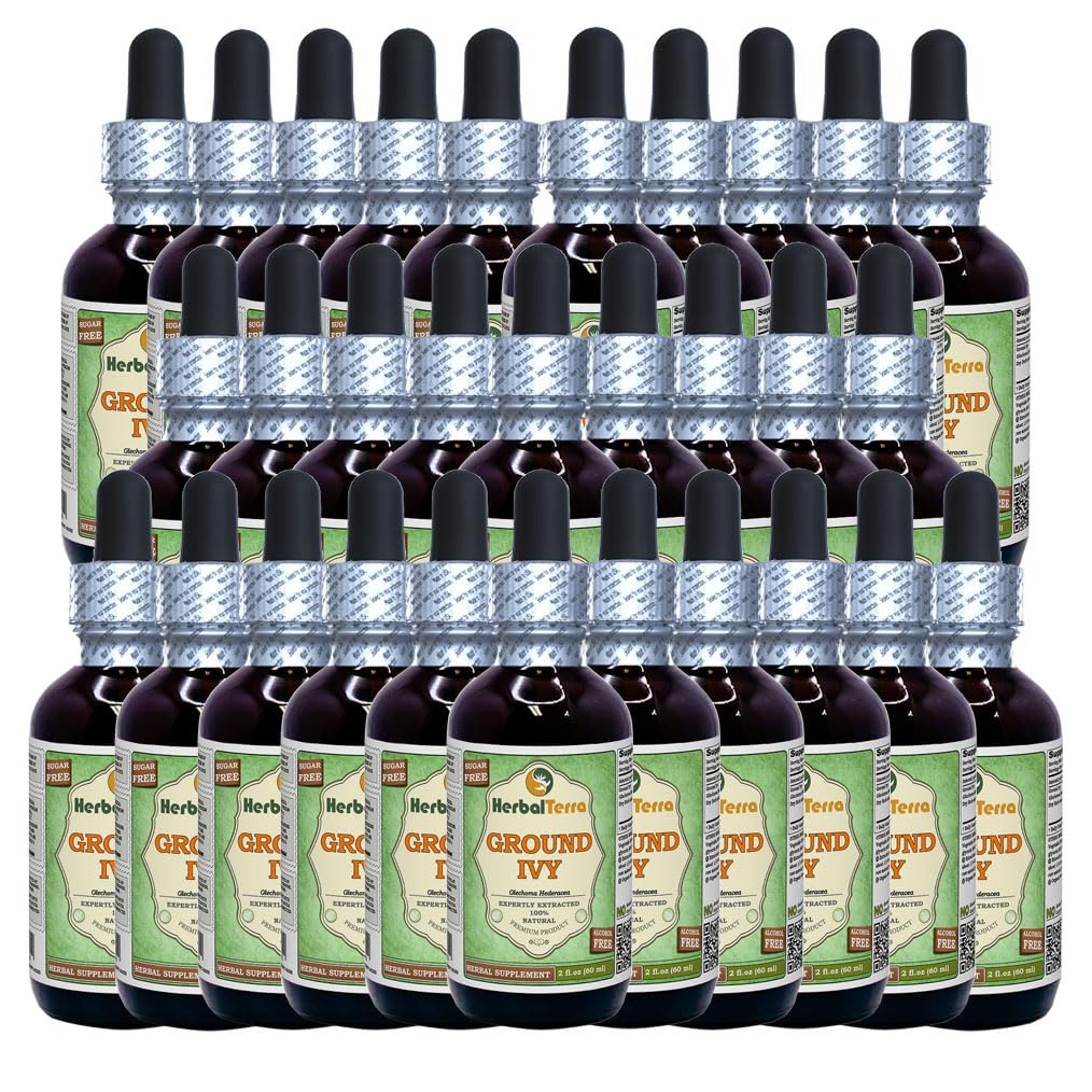 Herbal Terra LLC Ground Ivy (Glechoma hederacea) Tincture