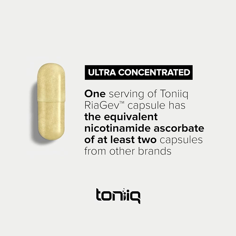 Toniiq Ultra High Potency NAD Supplement 1400mg - 60 Capsules - image 4