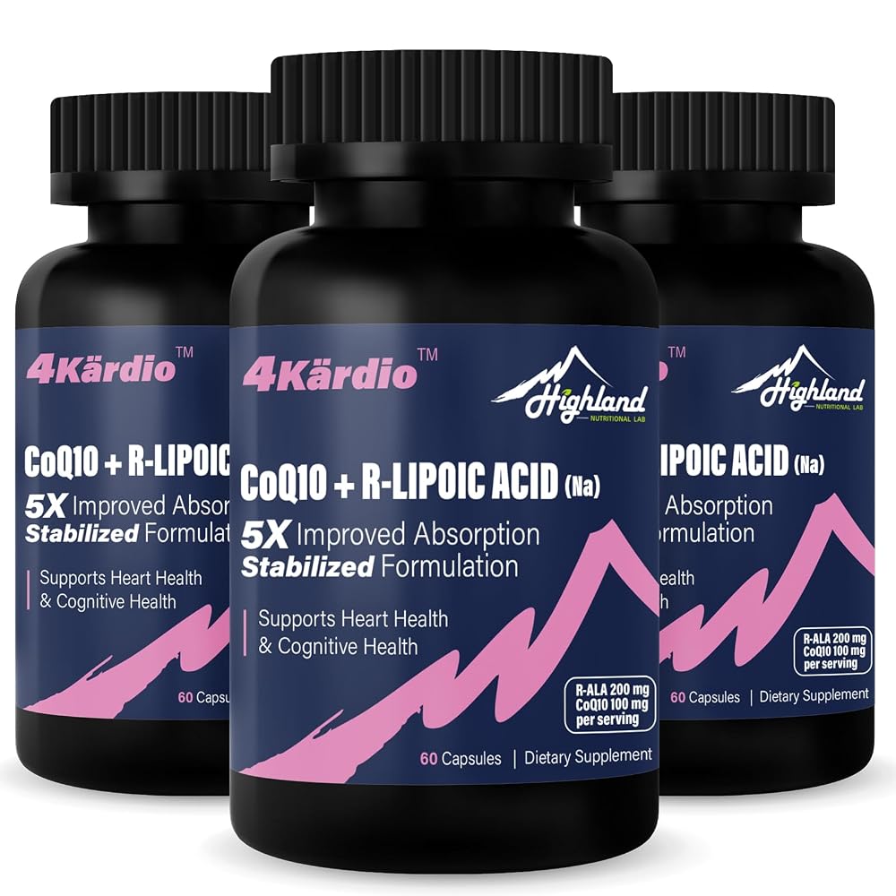 Highland Nutritional Lab CoQ10+R-Lipoic Acid (Na)