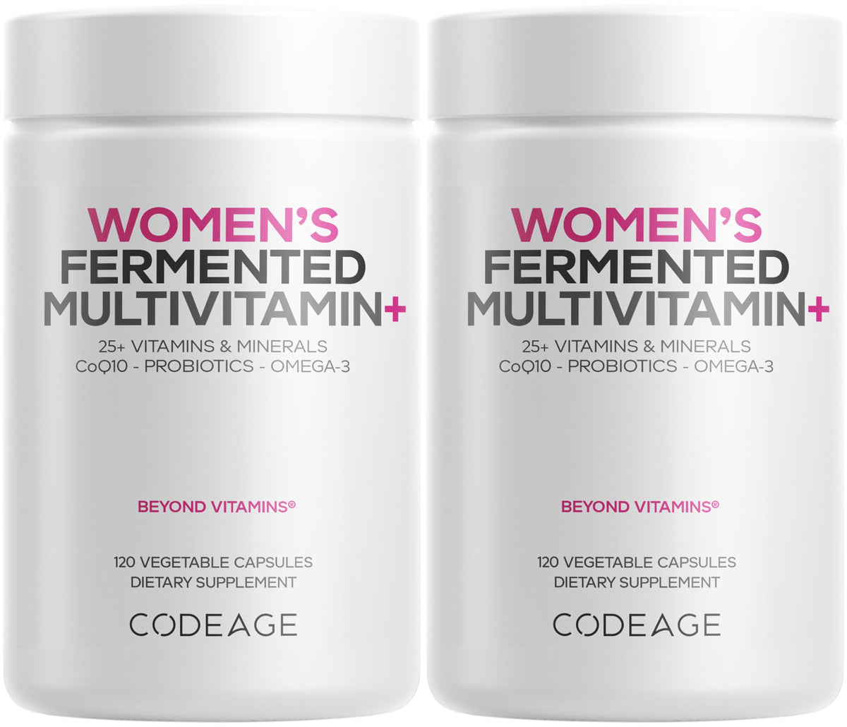 Codeage Women's Daily Multivitamin with 25+ Nutrients - 240 Capsules