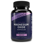 Zeal Naturals Magnesium Oxide 400mg - 45 Capsules