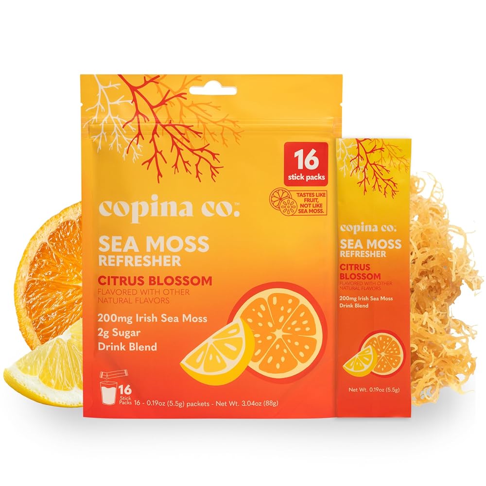 Copina Co. Irish Sea Moss Powder Drink - 200mg Organic Sea Moss