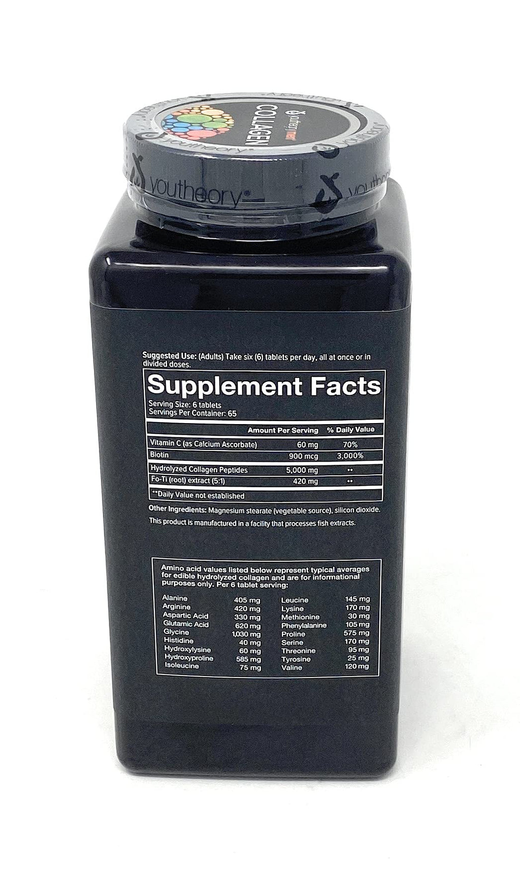 Youtheory Men's Collagen Advanced Formula - 390 Tablets - image 2