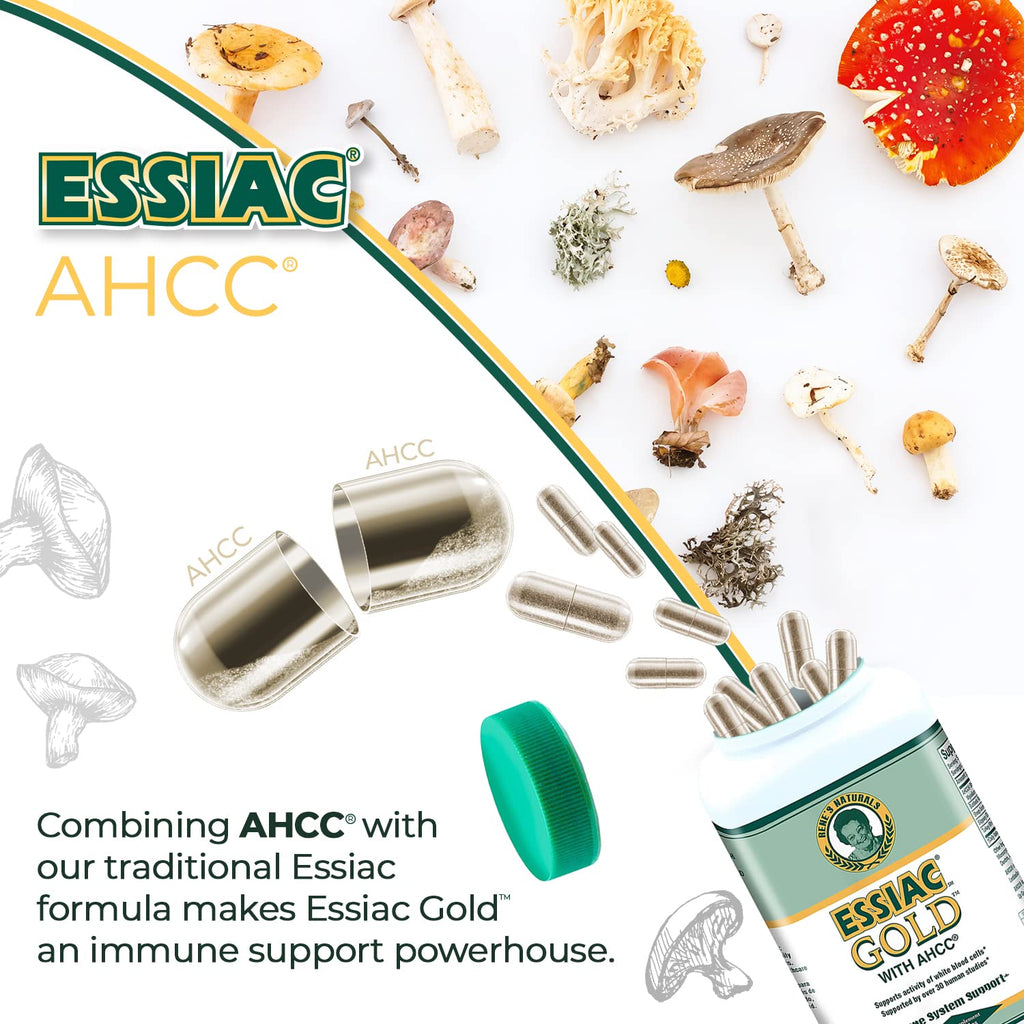 Essiac Gold with AHCC Immune Support - 60 Capsules - image 9