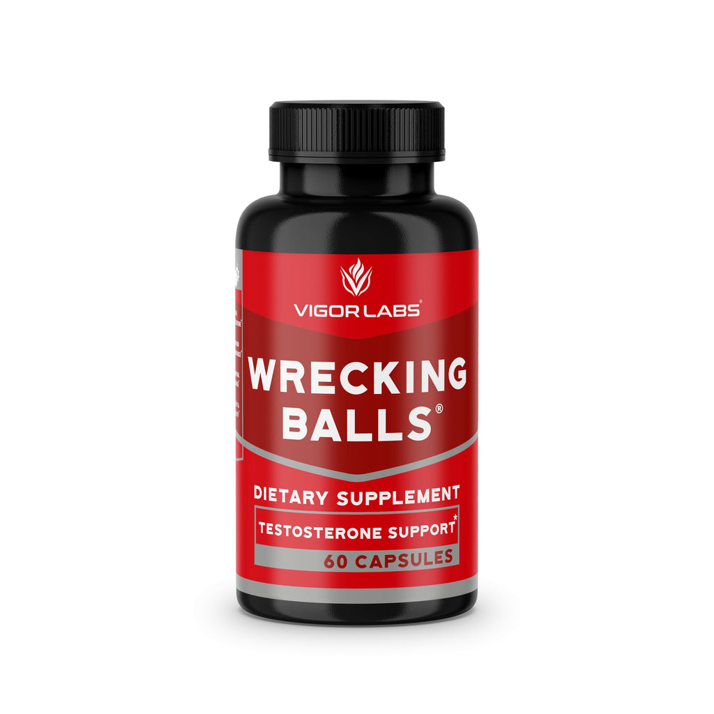 Vigor Labs Wrecking Balls Testosterone Booster - 60 Capsules