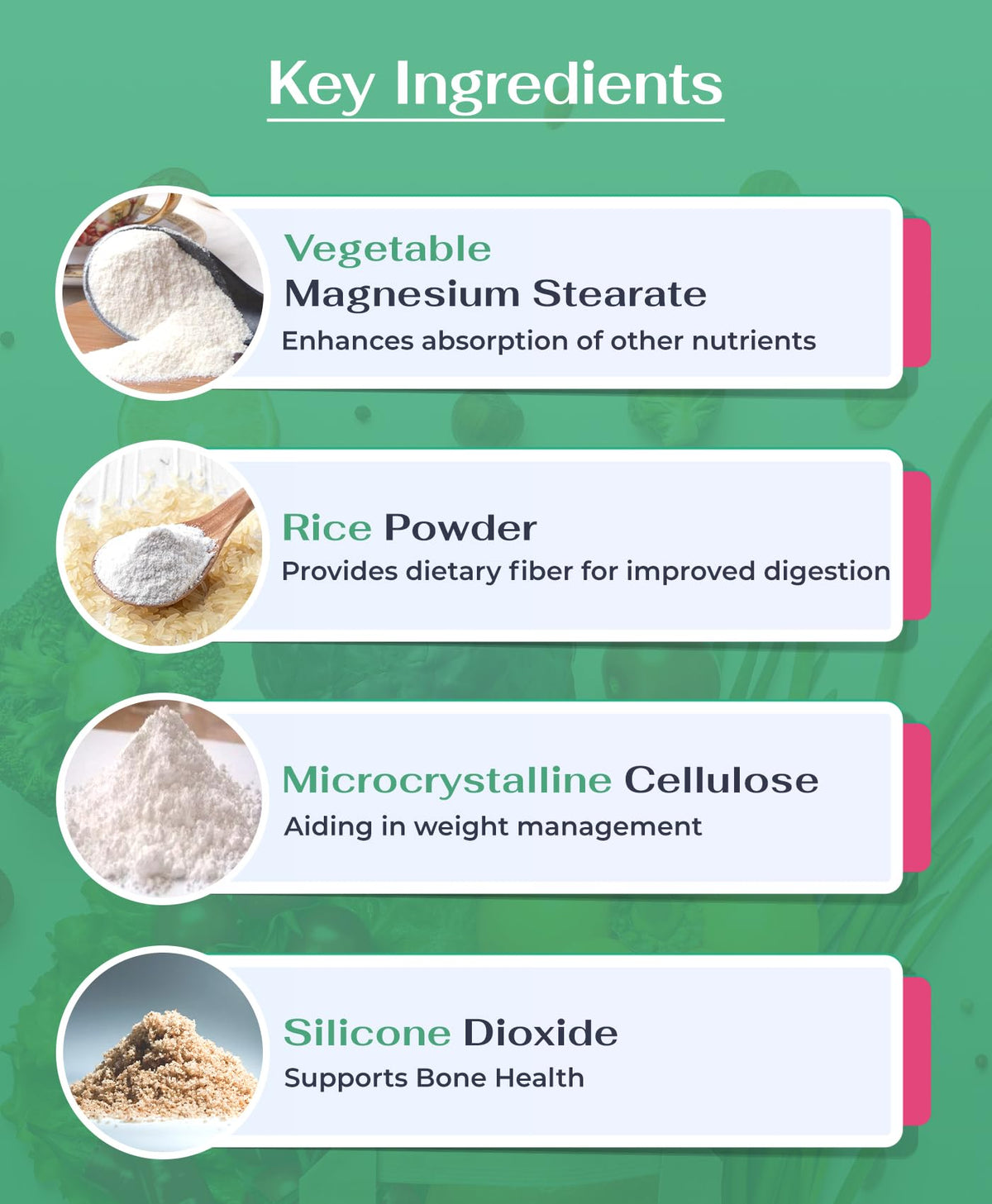 logos nutritionals Bovine Colostrum 500mg - 100 Capsules - image 3