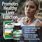 Nature's Answer Milk Thistle 80% Silymarin Seed Extract - 60 Capsules - image 4