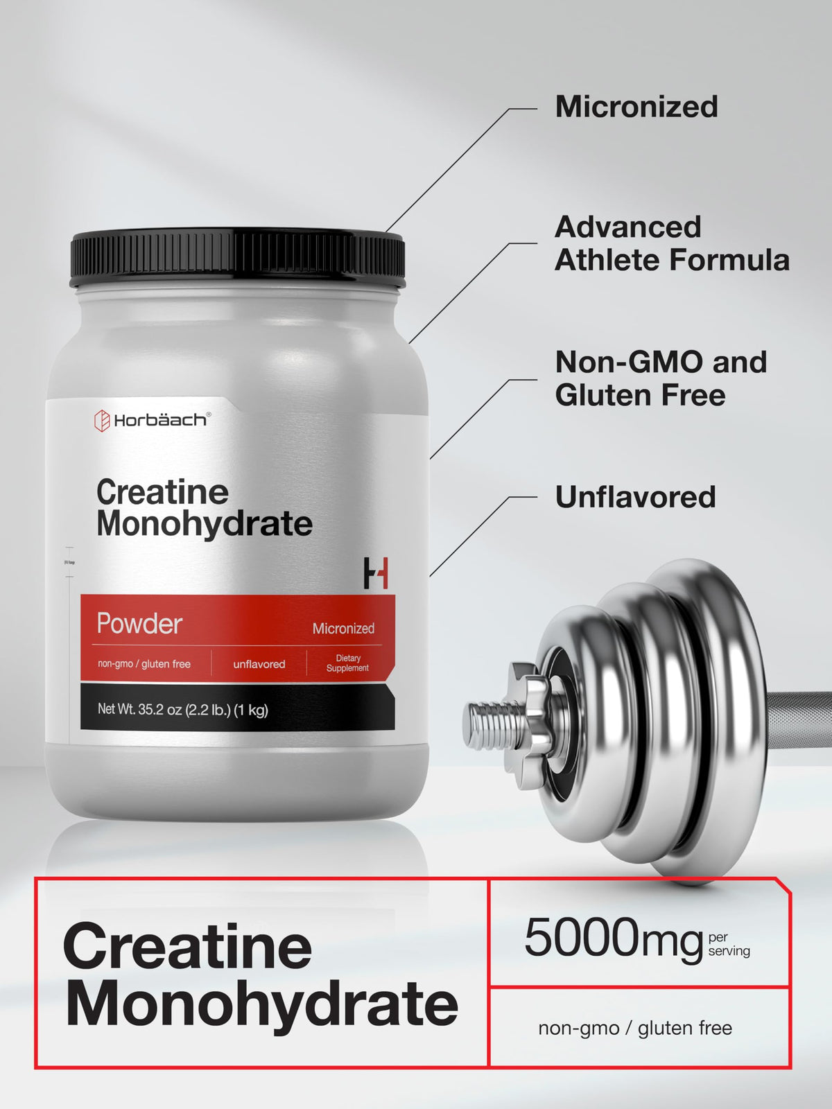 Horbäach Creatine Monohydrate - Parent