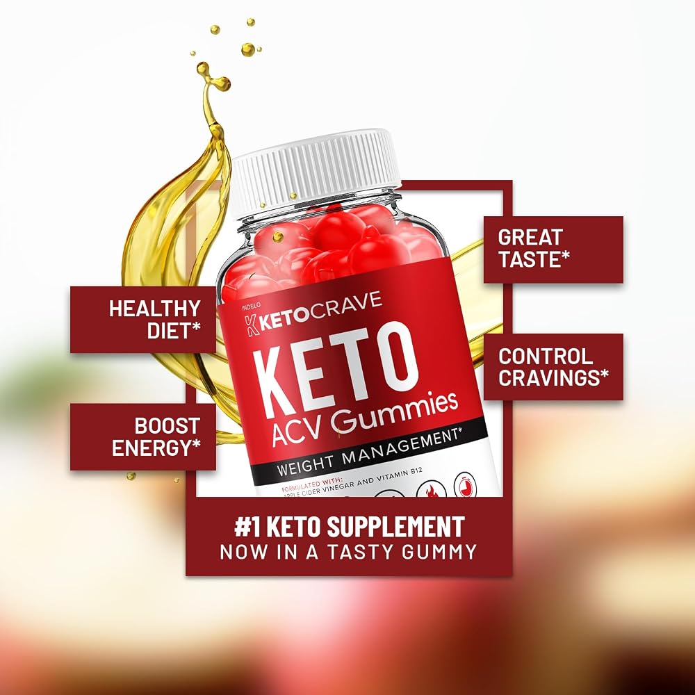Indelo Crave Keto ACV Gummies Weight Management - 180 Gummies - image 3