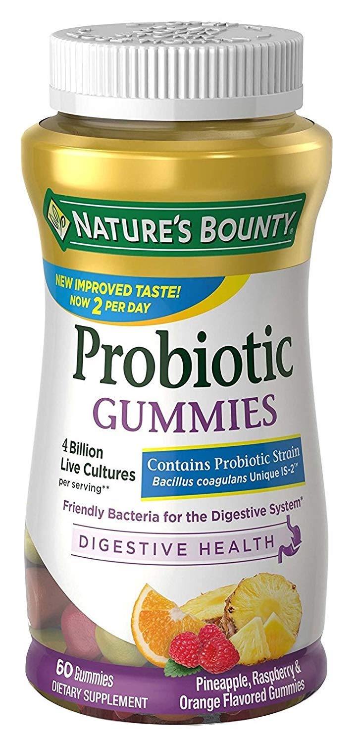 Nature's Bounty Probiotic Acidophilus Gummies - 60 Gummies