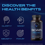 Chase Your Sky SOAR Adaptogen Blend for Stress Relief - 60 Capsules - image 4