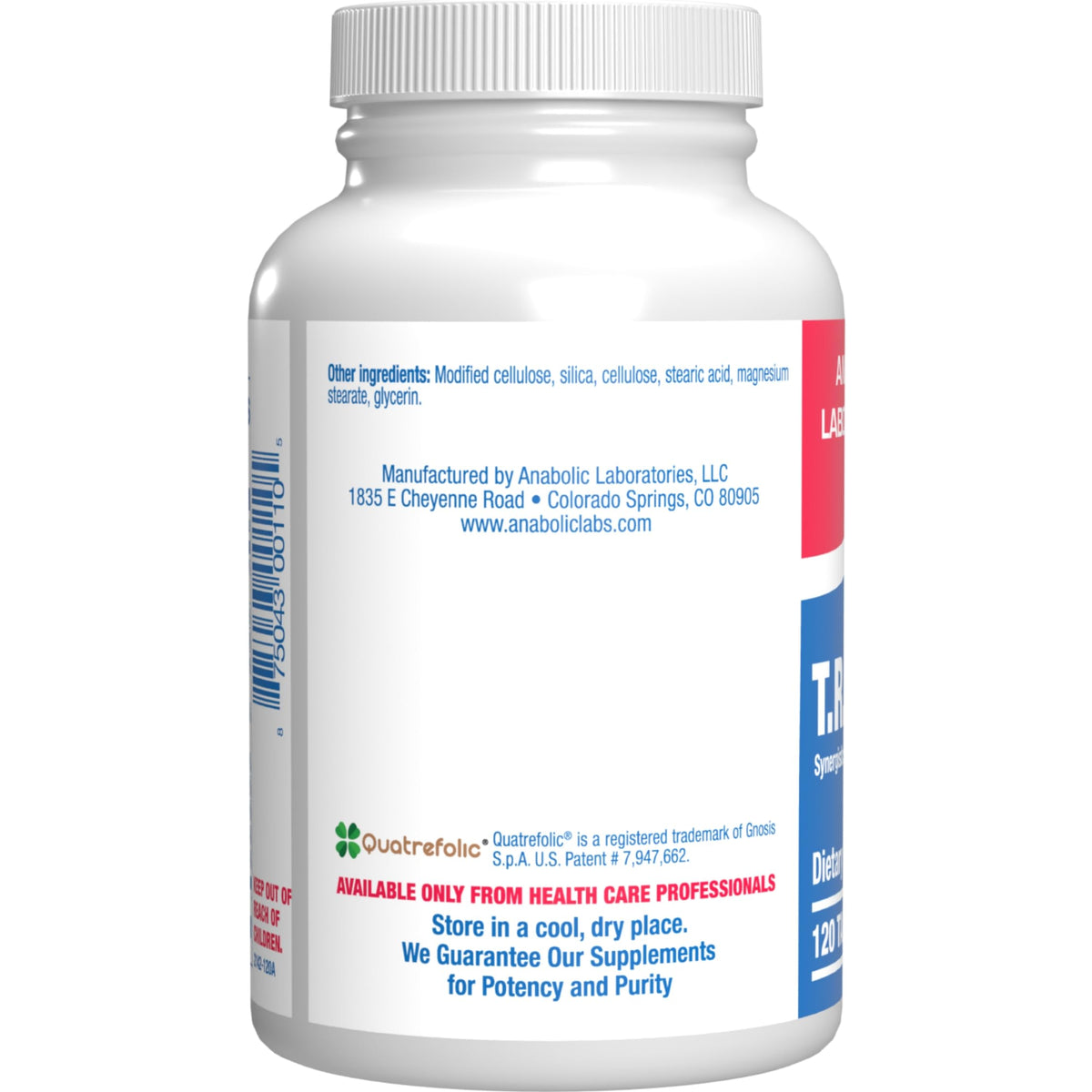 Anabolic Laboratories Super B Complex Methylated - 120 Tablets - image 3
