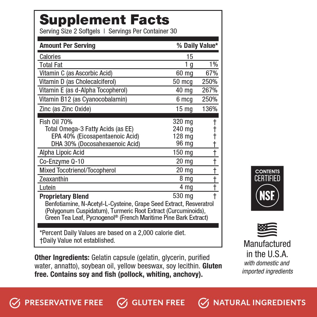 EyePromise DVS Eye Vitamin - 60 Softgels - image 5