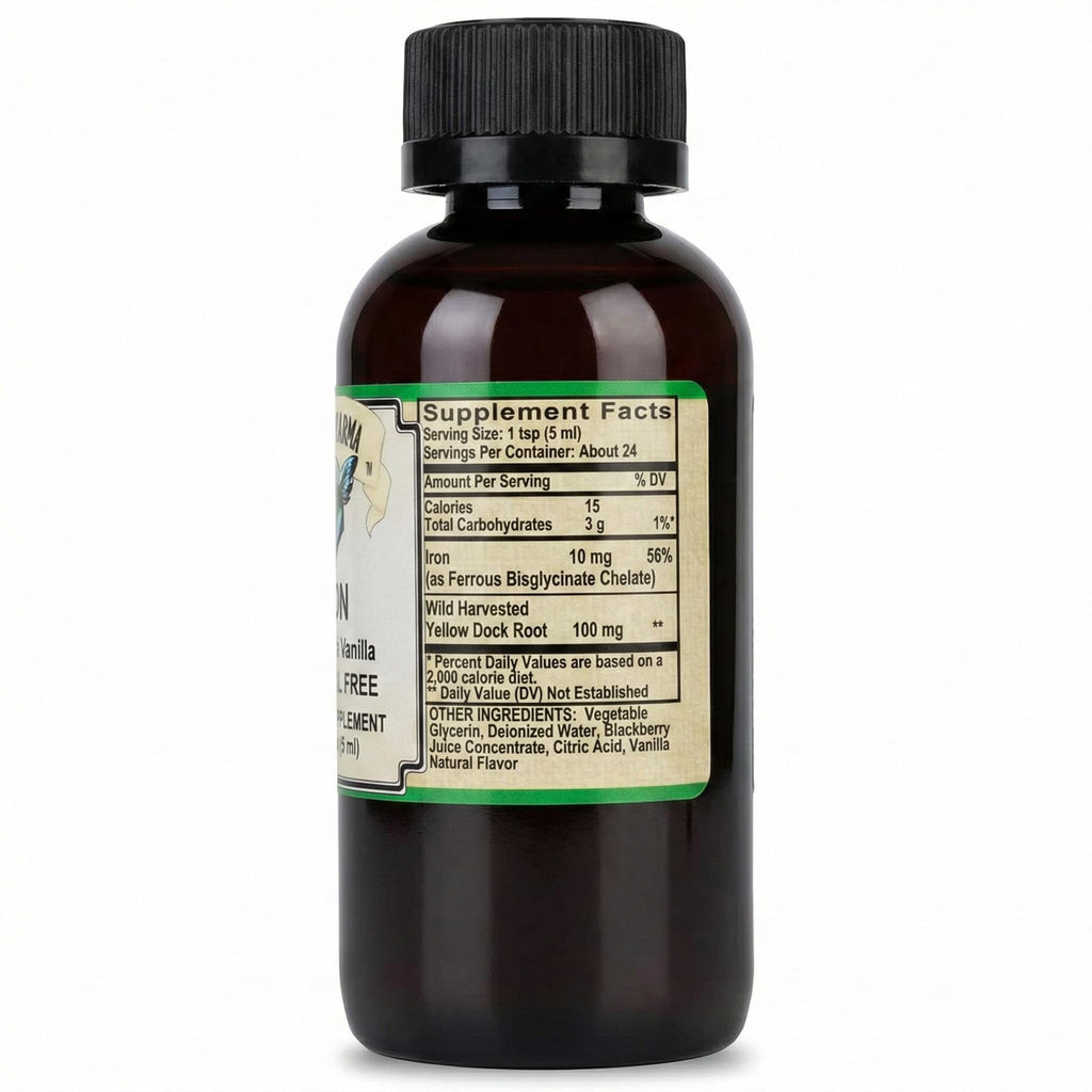 AlchePharma Iron Liquid Ferrous Bisglycinate Chelate - 4 fl oz - image 4
