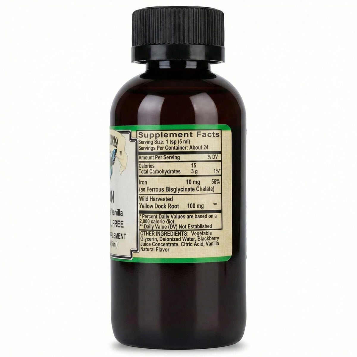 AlchePharma Iron Liquid Ferrous Bisglycinate Chelate - 4 fl oz - image 4