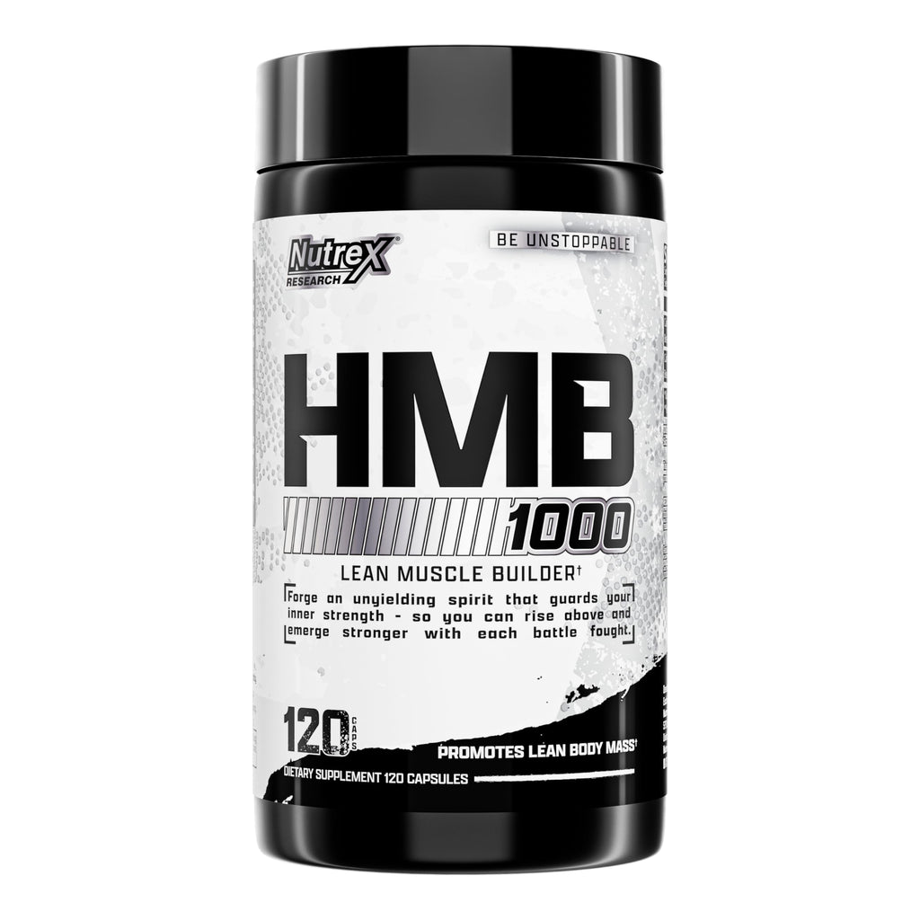 Nutrex Research HMB 1000 mg Muscle Recovery Supplement - 120 Capsules