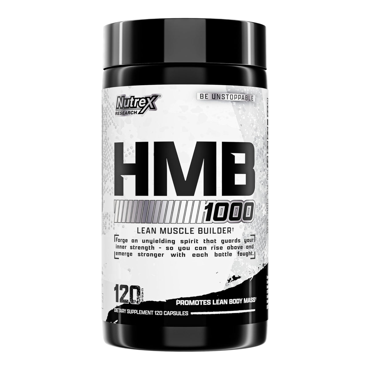 Nutrex Research HMB 1000 mg Muscle Recovery Supplement - 120 Capsules