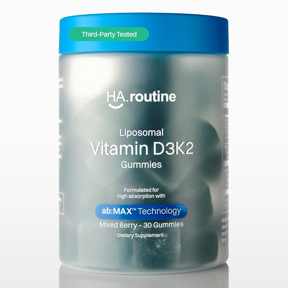 Haroutine Liposomal Vitamin D3 + K2 5000 IU Gummies - 30 Count