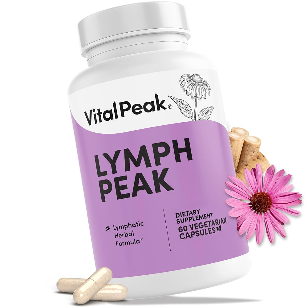 Vital Peak Lymph Peak Lymphatic Support - 60 Capsules