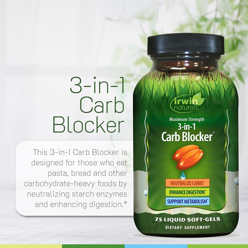 Irwin Naturals 3-in-1 Carb Blocker - 75 Softgels - image 5