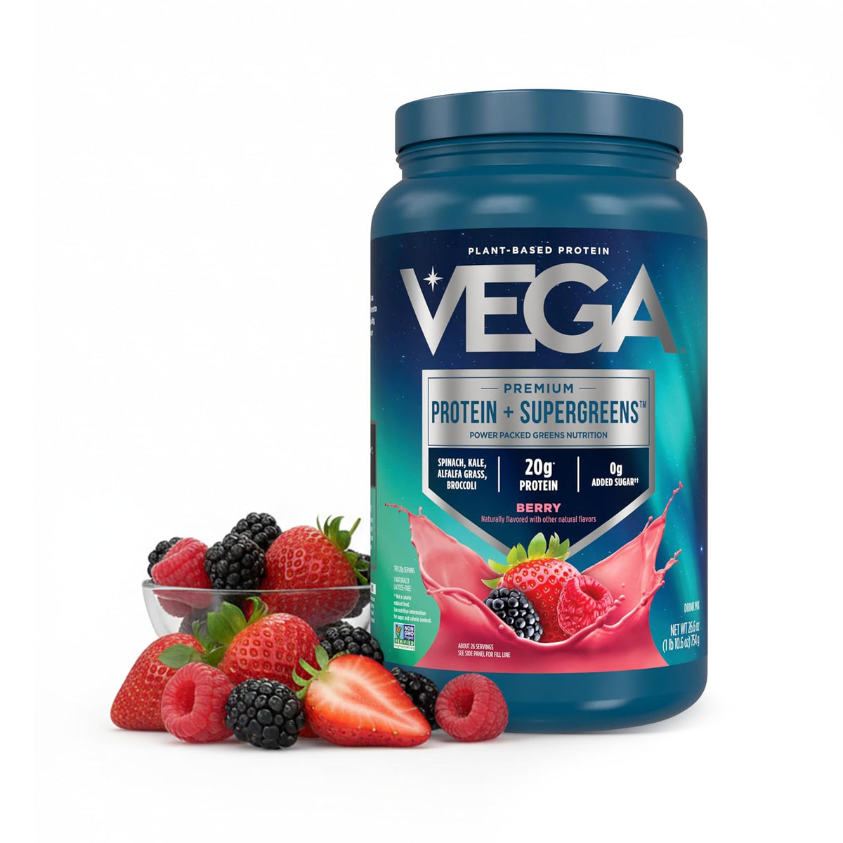 Vega Protein and Greens Protein Powder