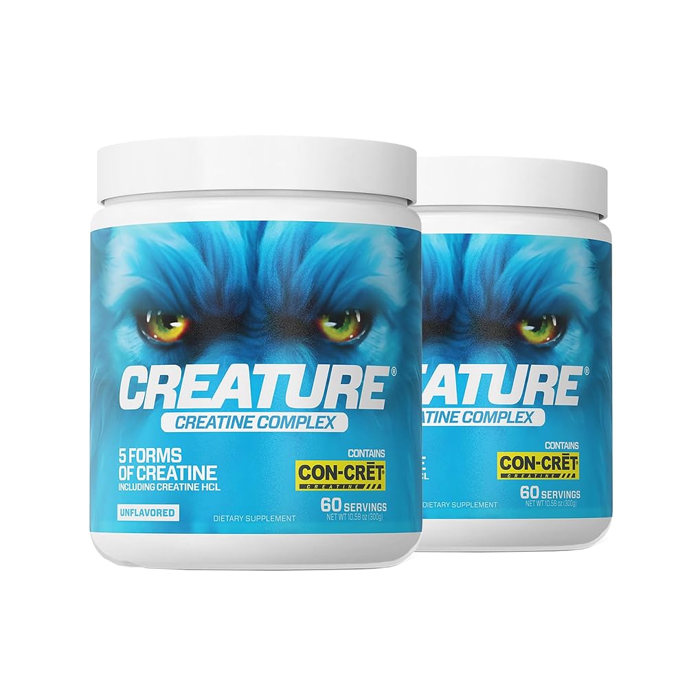 CREATURE® Creatine Complex - Creatine Monohydrate Powder with 5 Types